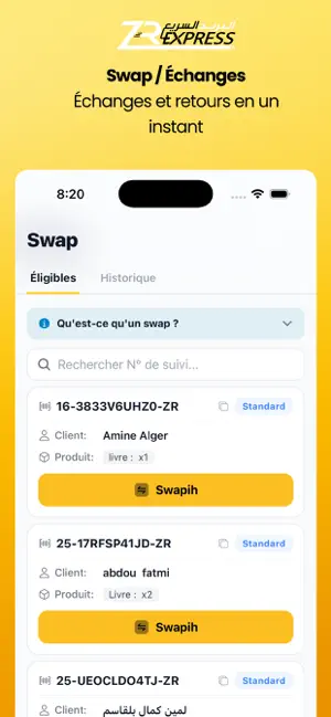 ZR Express Supplier screenshot 3