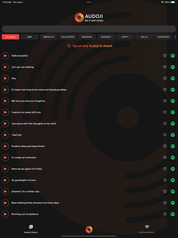 Screenshot #5 pour Audoji