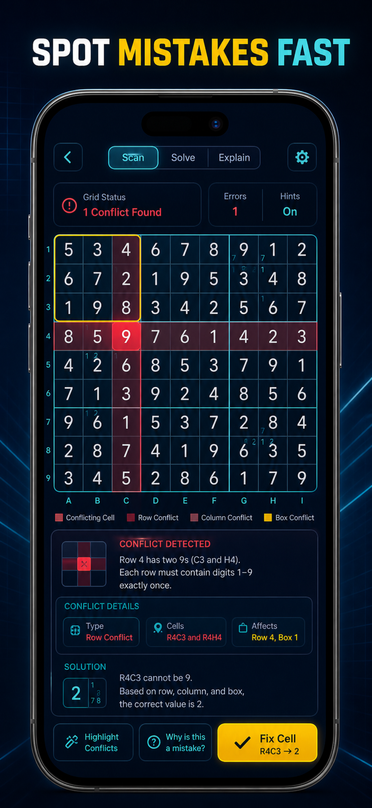 Sudoku Solver: Scan & Solve screenshot 6