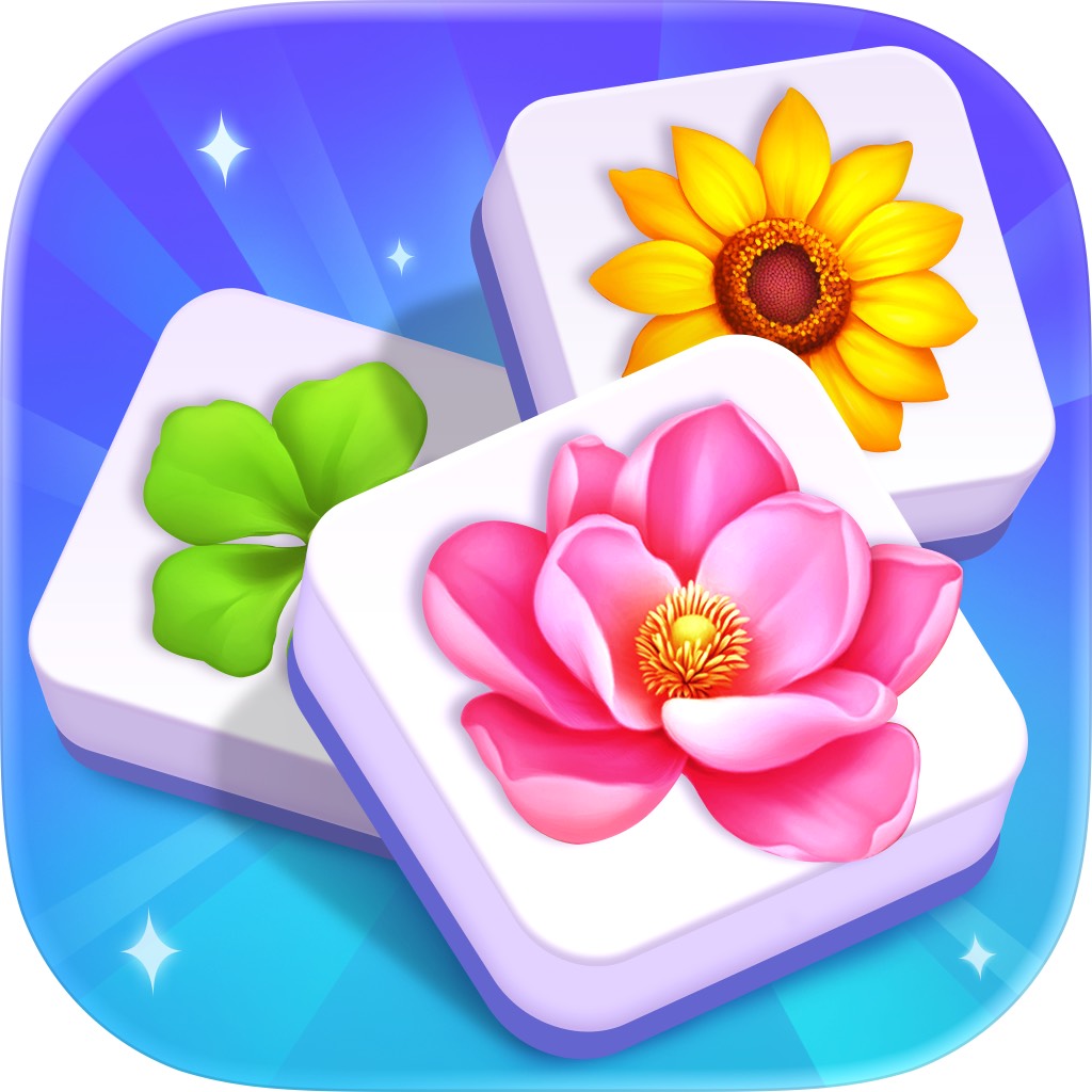 Apple App Store cover for Tile Bloom: Matching Puzzle