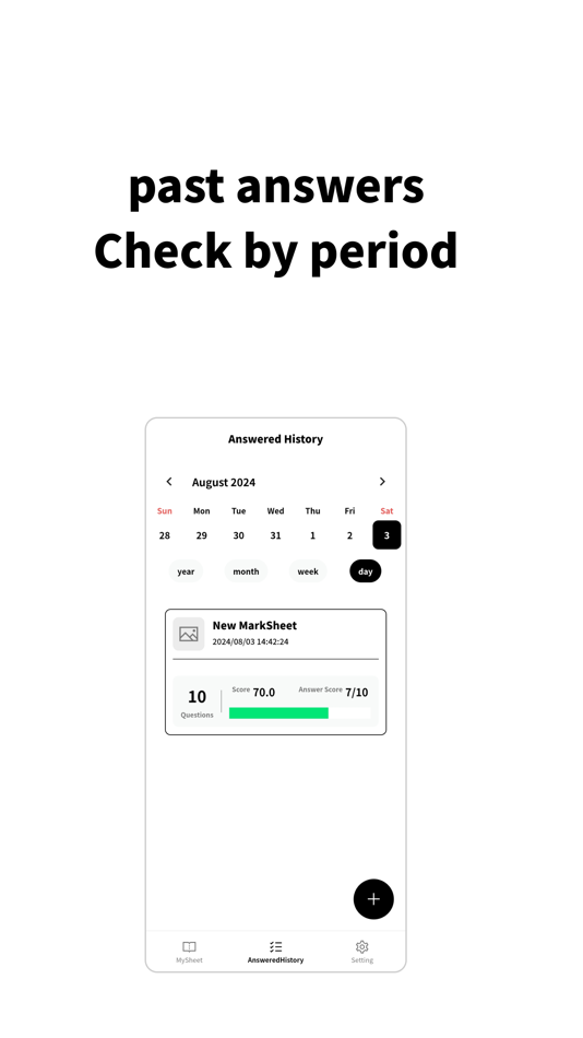 #5. sheetMaker -create MarkSheet- (iOS) Podle: Reiji Yamaguchi