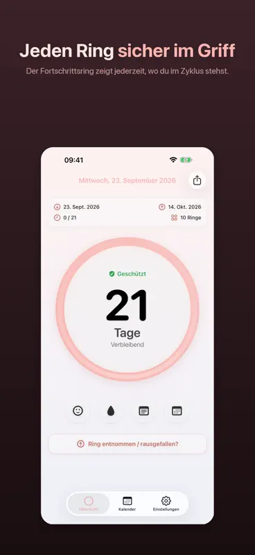 MyRing - Verhütungsring screenshot 1 of 9