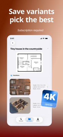 AI Home Planner & Room Design iPhone screenshot