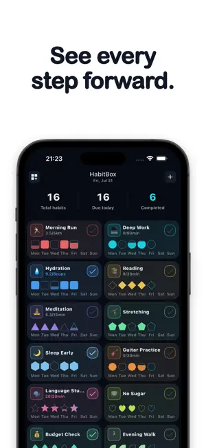 Habit Tracker - HabitBox screenshot 1