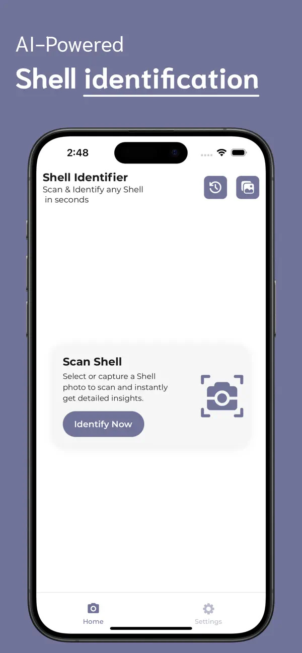 #1. Shell Identifier - SI (iOS) Oleh: Ankur Dhameliya