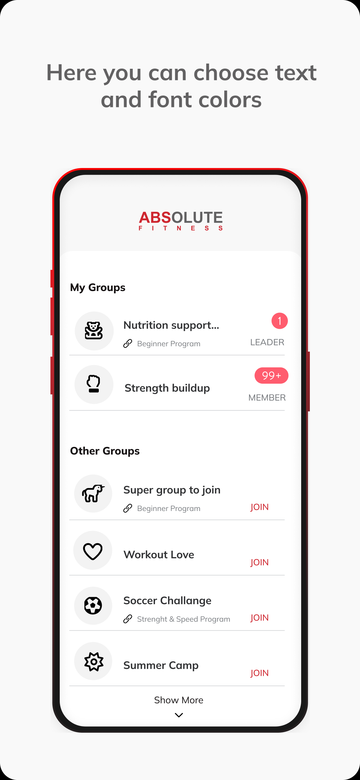ABSolute Fitness App screenshot 4