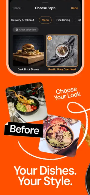 FoodShot AI: Food Photo Editor screenshot 2