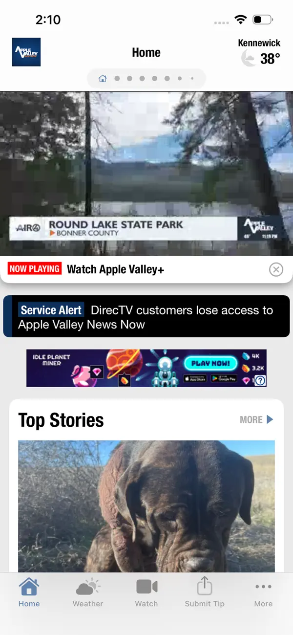 Screenshot #1 pour Apple Valley News Now