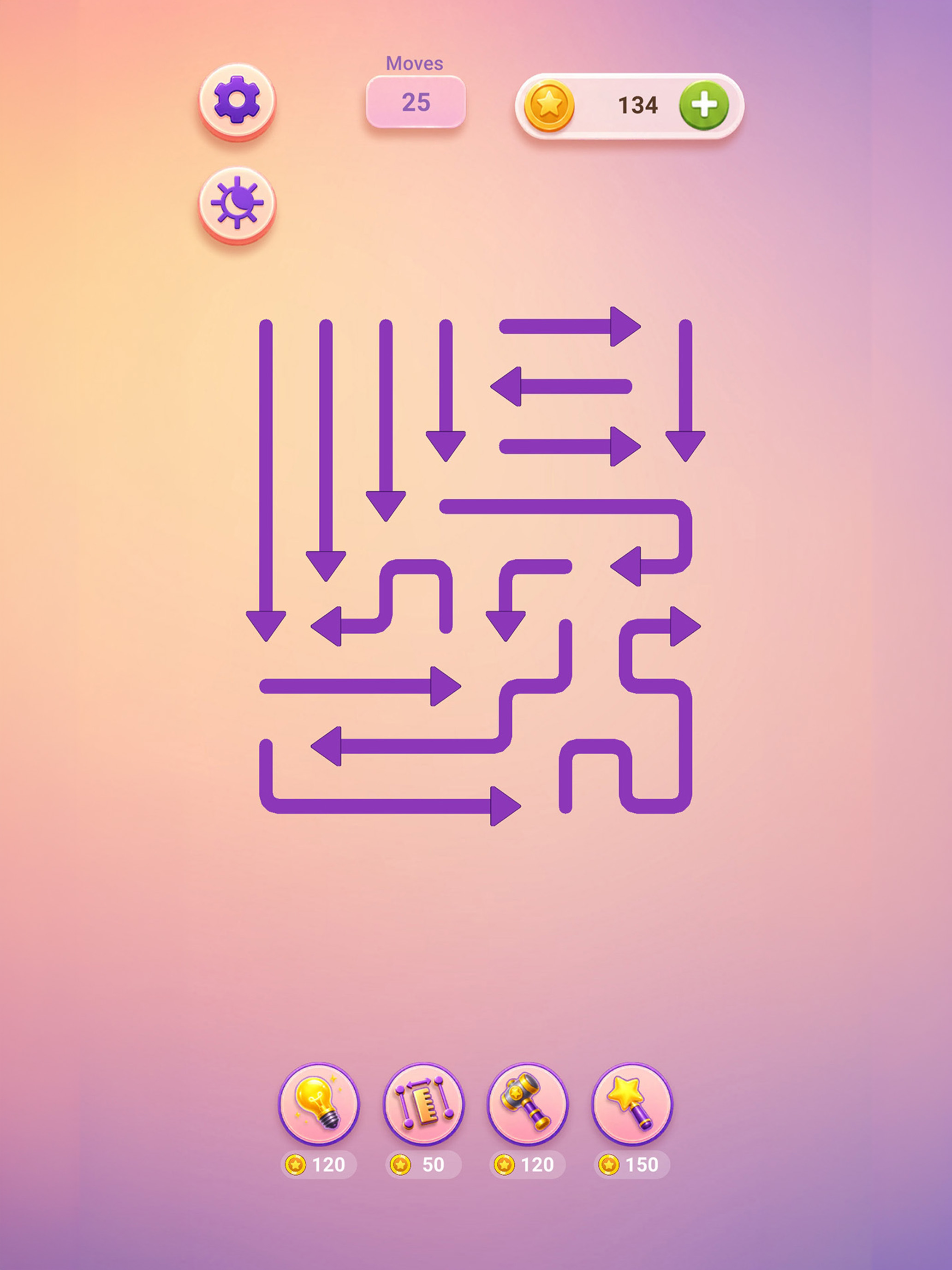 Arrows Escape Path Puzzle Game screenshot 12