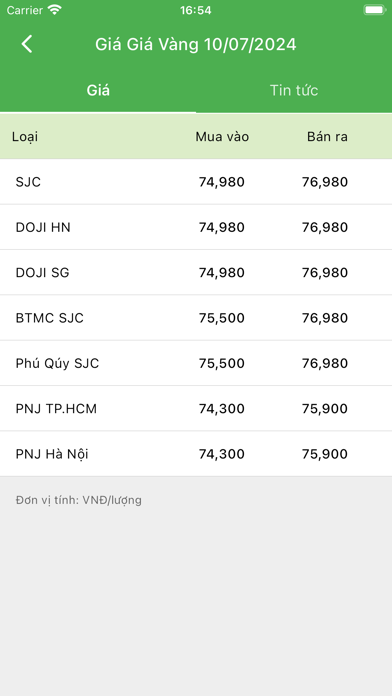 Giá Nông Sản 24H Screenshot