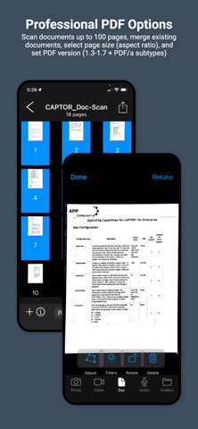 CAPTOR for BlackBerry screenshot