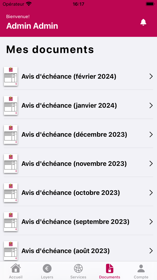 #3. Extranet Limoges habitat (iOS) 由: Limoges habitat
