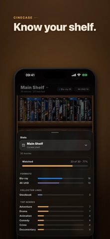 Cinecase iPhone screenshot