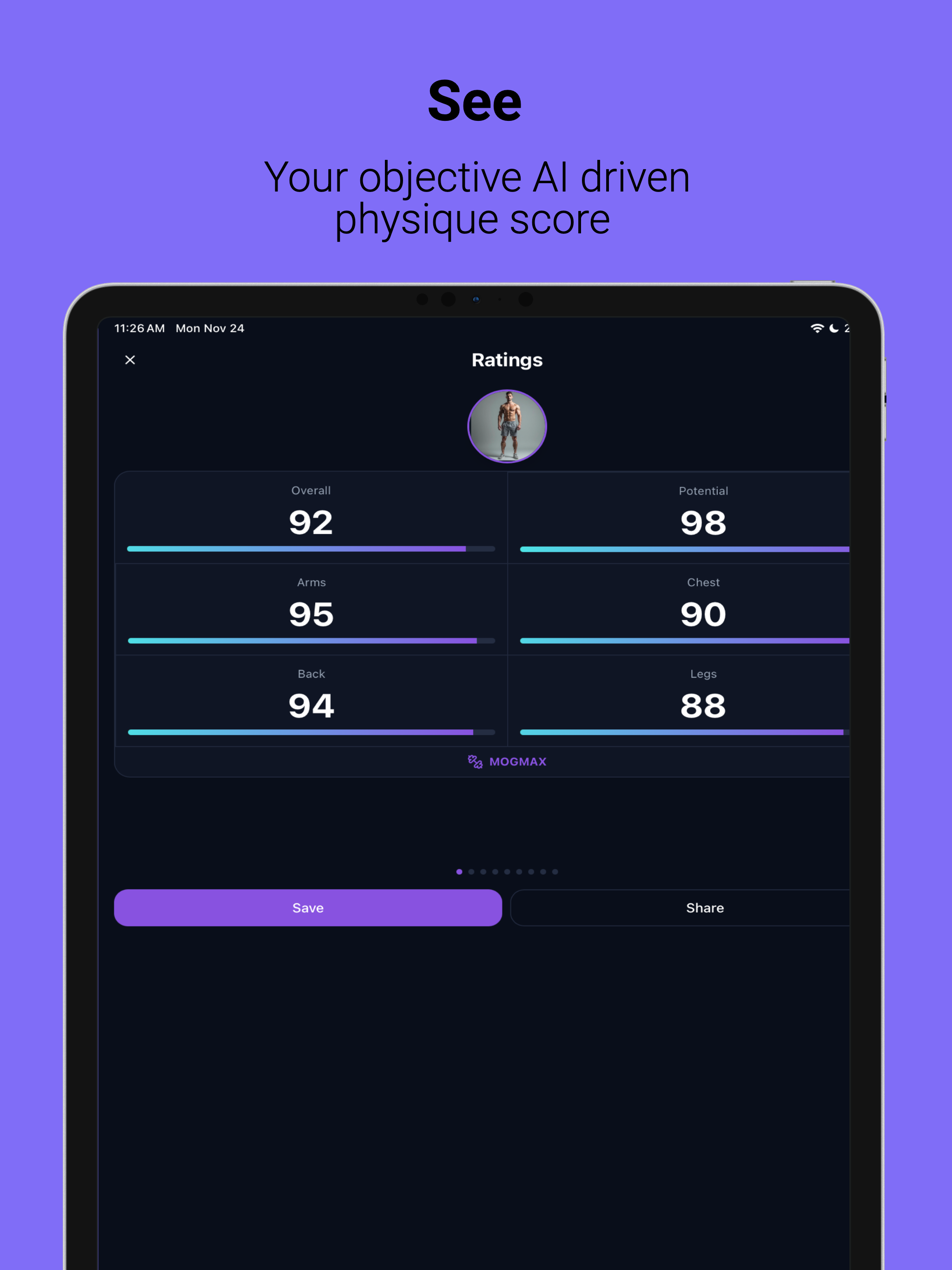 Morfi: AI Physique Rating screenshot 8