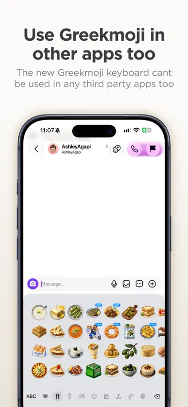 Greekmoji: Name Days & Recipes screenshot 6 of 6