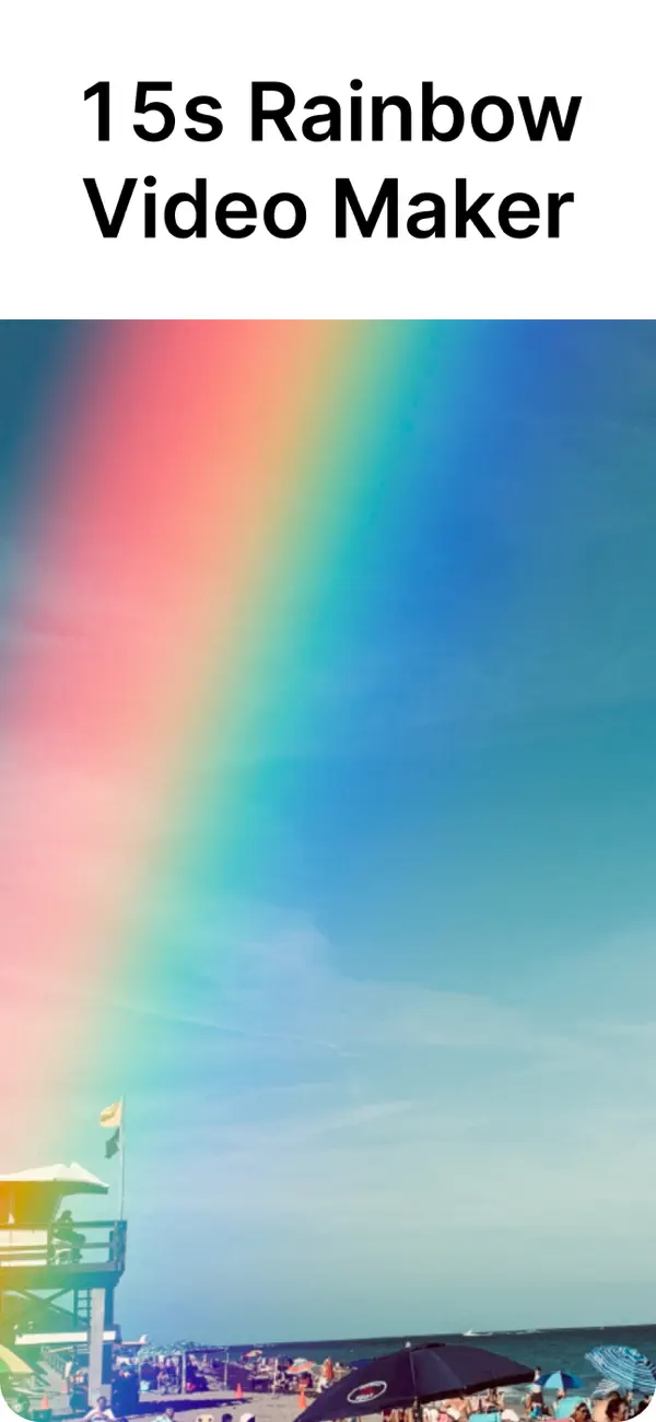 #3. Rainbow Video Clip: Filter FX (iOS) โดย: Love is All Around, LLC