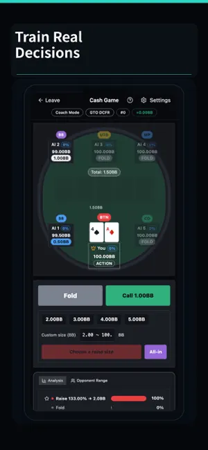 HoldemLab Poker Trainer screenshot 2