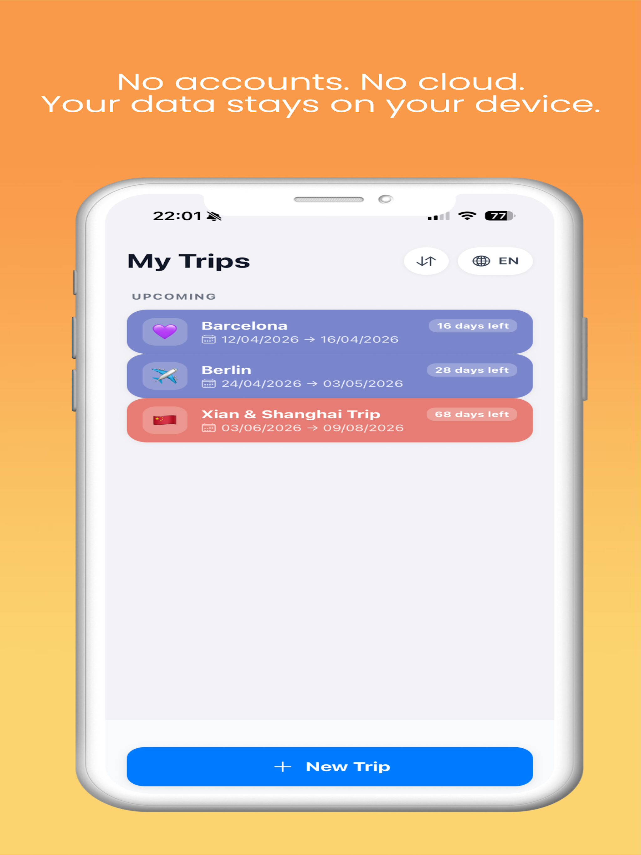 TripTracker Notes screenshot 6