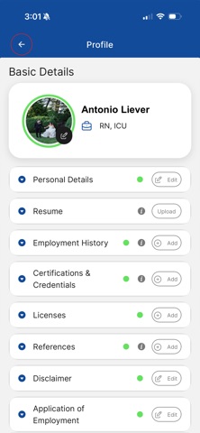 Medical Talent PRN iPhone screenshot