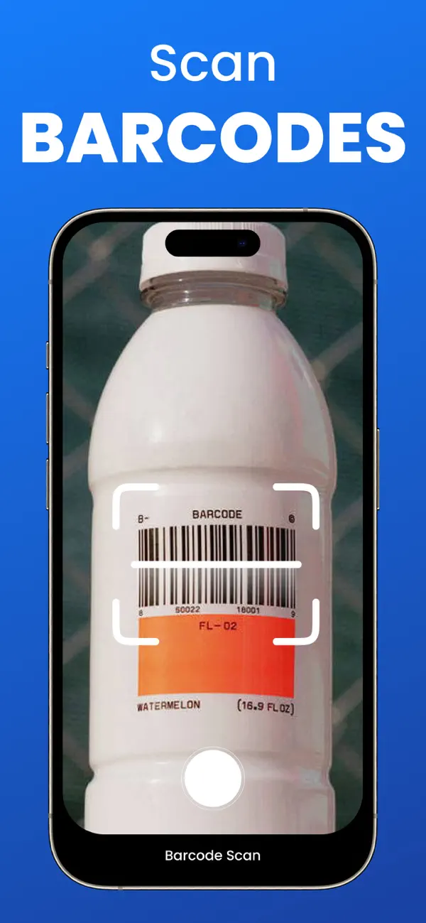 Screenshot #2 pour QR Code Reader,Barcode Scanner