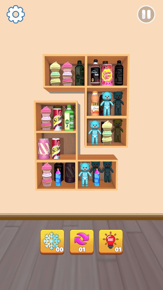 #4. Sorting Serenade Goods Edition (iOS) Podle: Manzor Wajid