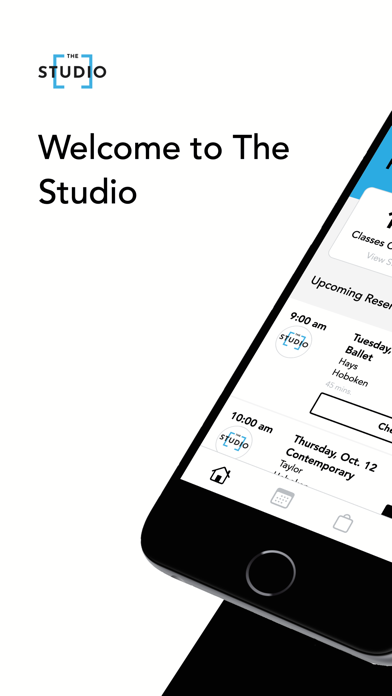 The Studio at Hoboken (NEW!) iPhone screenshot 1 - Health & Fitness app