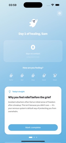 Ghosted - Breakup Recovery App Screenshot 6 of 10