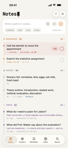 Local AI Notes Screenshot 1 of 9