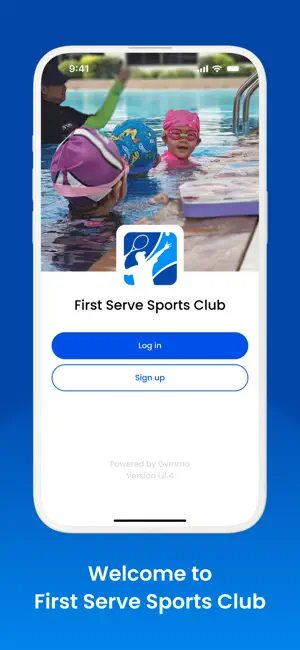 First Serve Sports Club iPhone screenshot 1