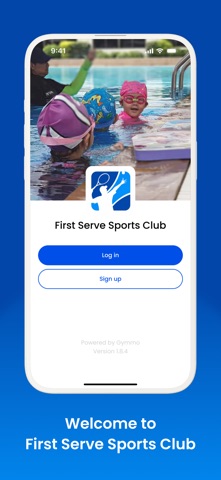 First Serve Sports Club iPhone screenshot 1