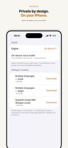 Viska: Dictation Screenshot 2 of 6
