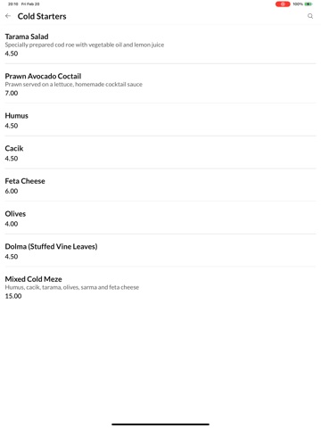Inco iPad screenshot