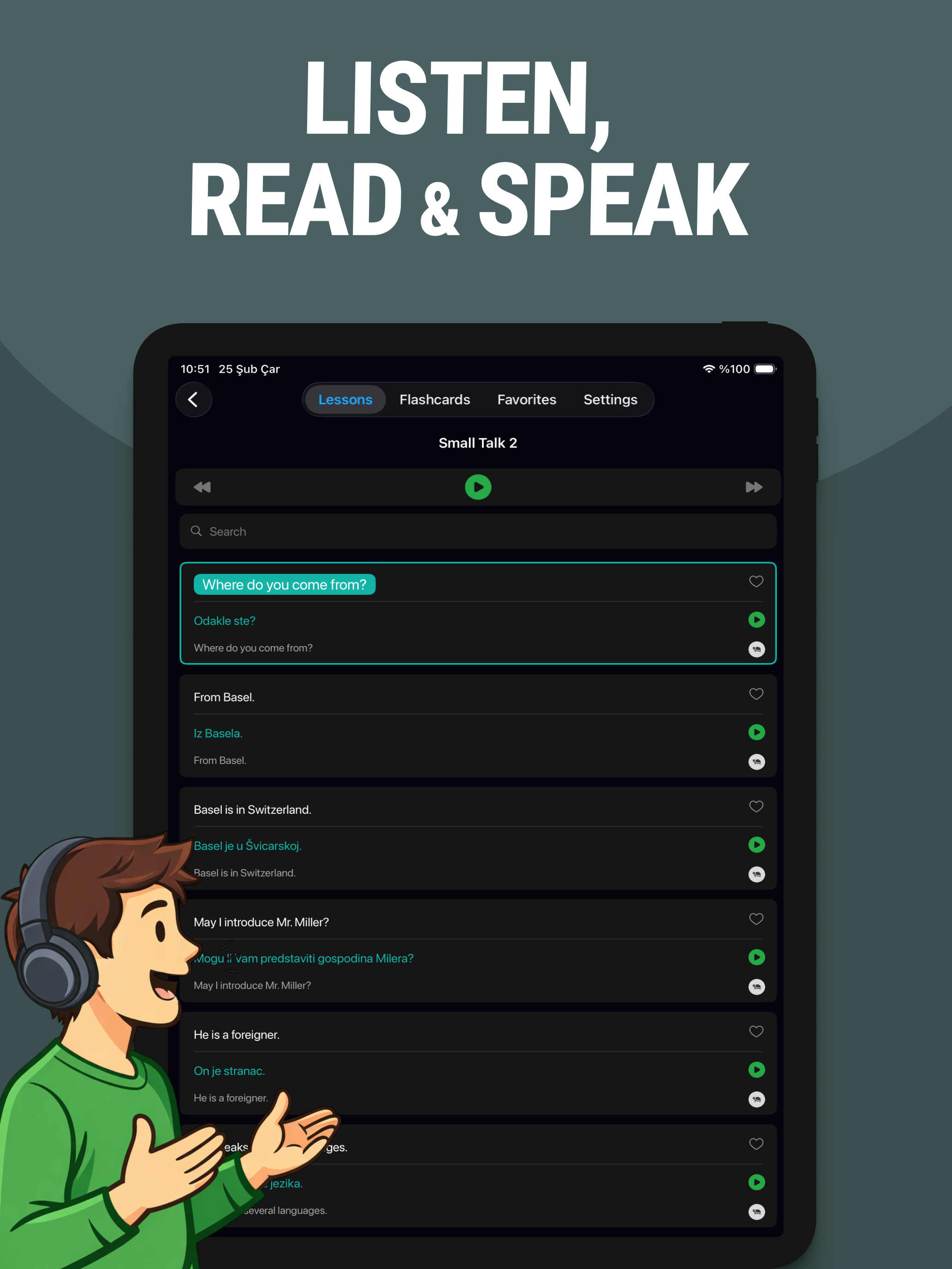 Learn Croatian - Lentil screenshot 8