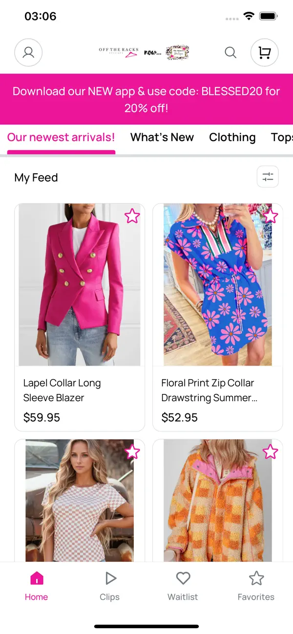 Screenshot #2 pour Off The Racks Boutique
