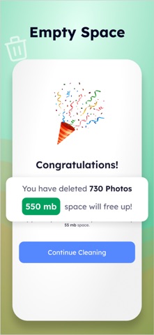 Cleanvibe: Smart Photo Cleaner iPhone screenshot