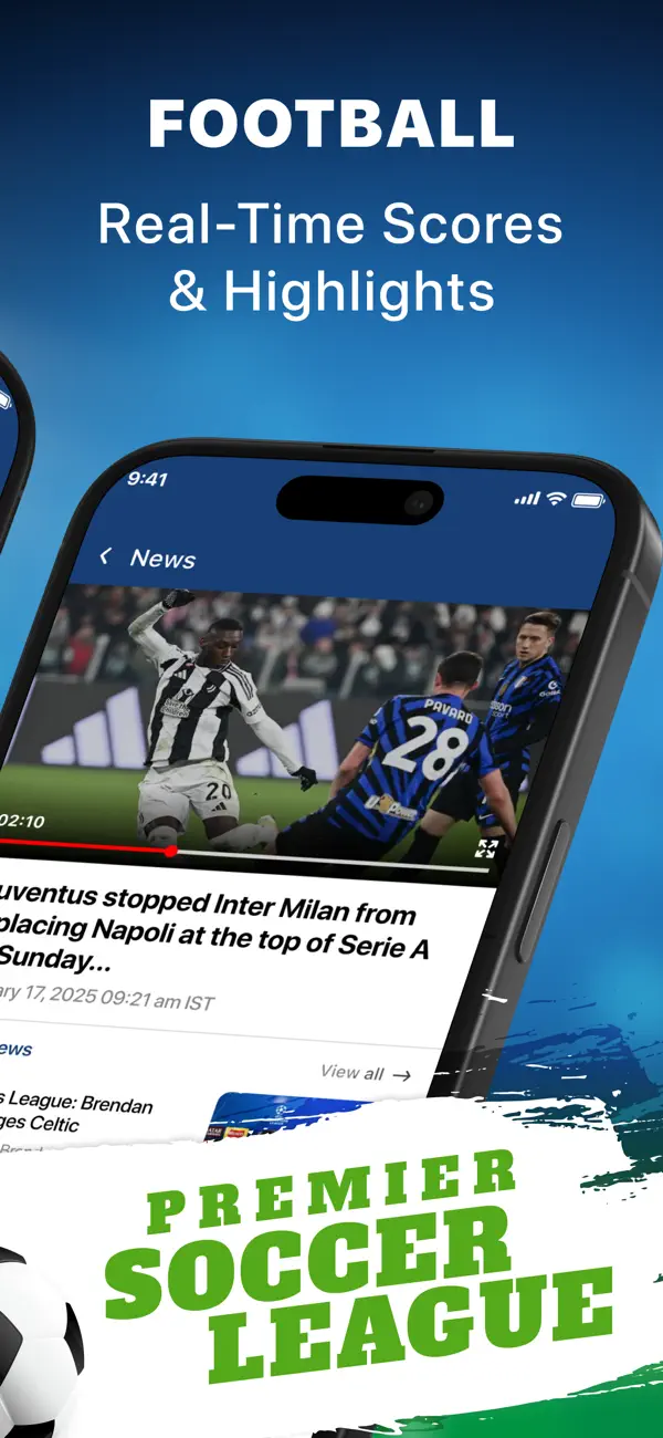 Screenshot #2 pour Live Football TV HD Streaming・