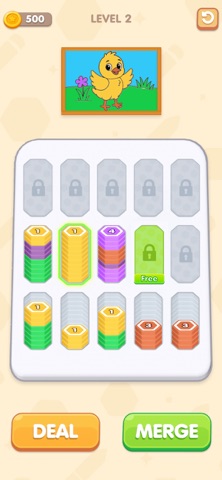 Pencil Sort 3D: Color Match iPhone screenshot