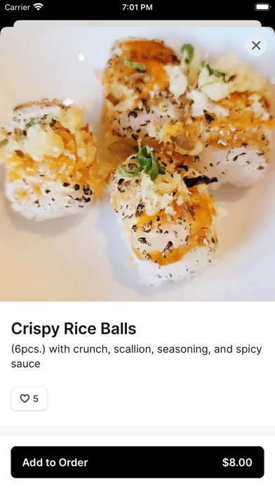 Ninja Sushi To Go iPhone screenshot 4 - Food & Drink app