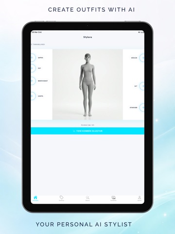 Stylora: AI Outfit & Closet iPad screenshot