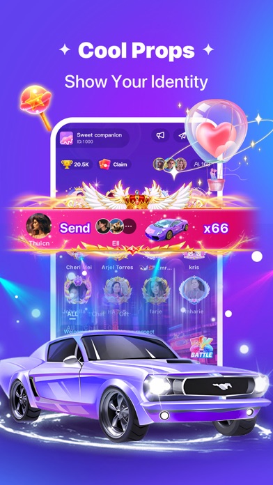 HiParty - Voice Chat Room Screenshot