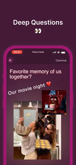 Flame Cards: Deep Questions screenshot 2