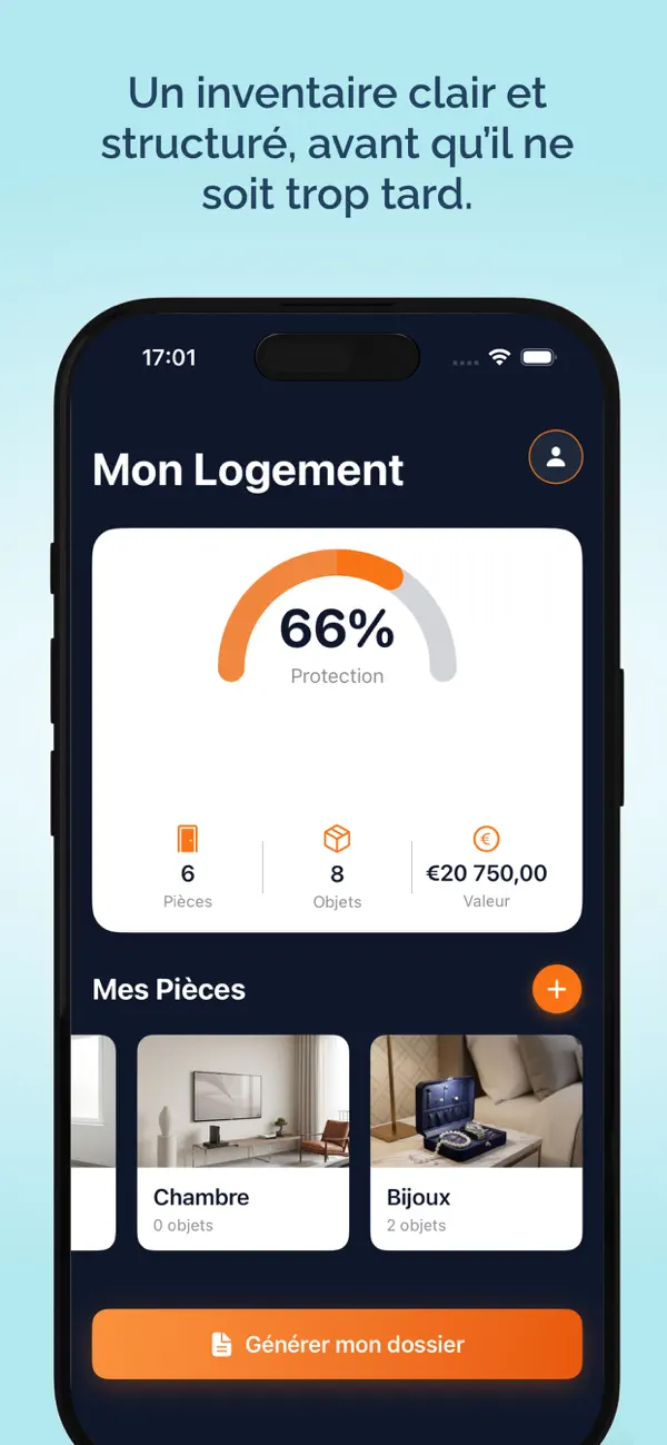 Screenshot #3 pour SafeHome : Inventaire Maison