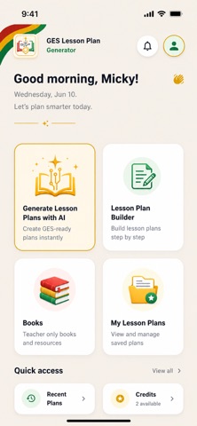 Lesson Planner: GES Approved Screenshot 1 of 5