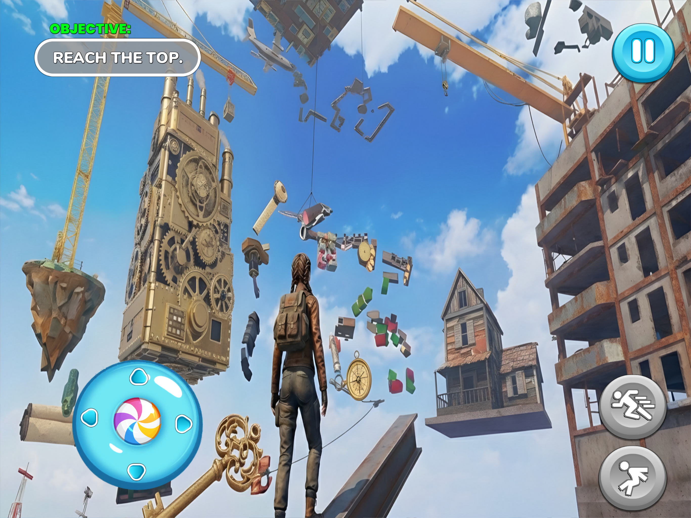 The Only Way Up Climb Jump Sim screenshot 6