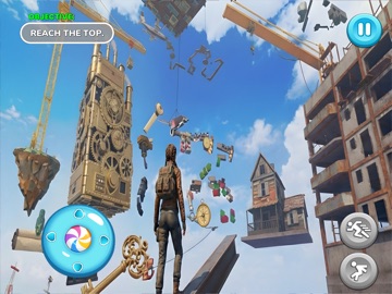 The Only Way Up Climb Jump Sim iPad screenshot