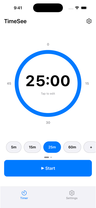 TimeSee: Visual Timer for ADHD Screenshot 1 of 6
