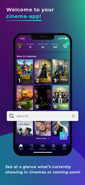 Cineamo - Kino kann mehr! screenshot 1