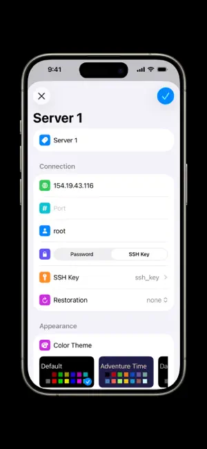 Easy SSH iPhone screenshot 6