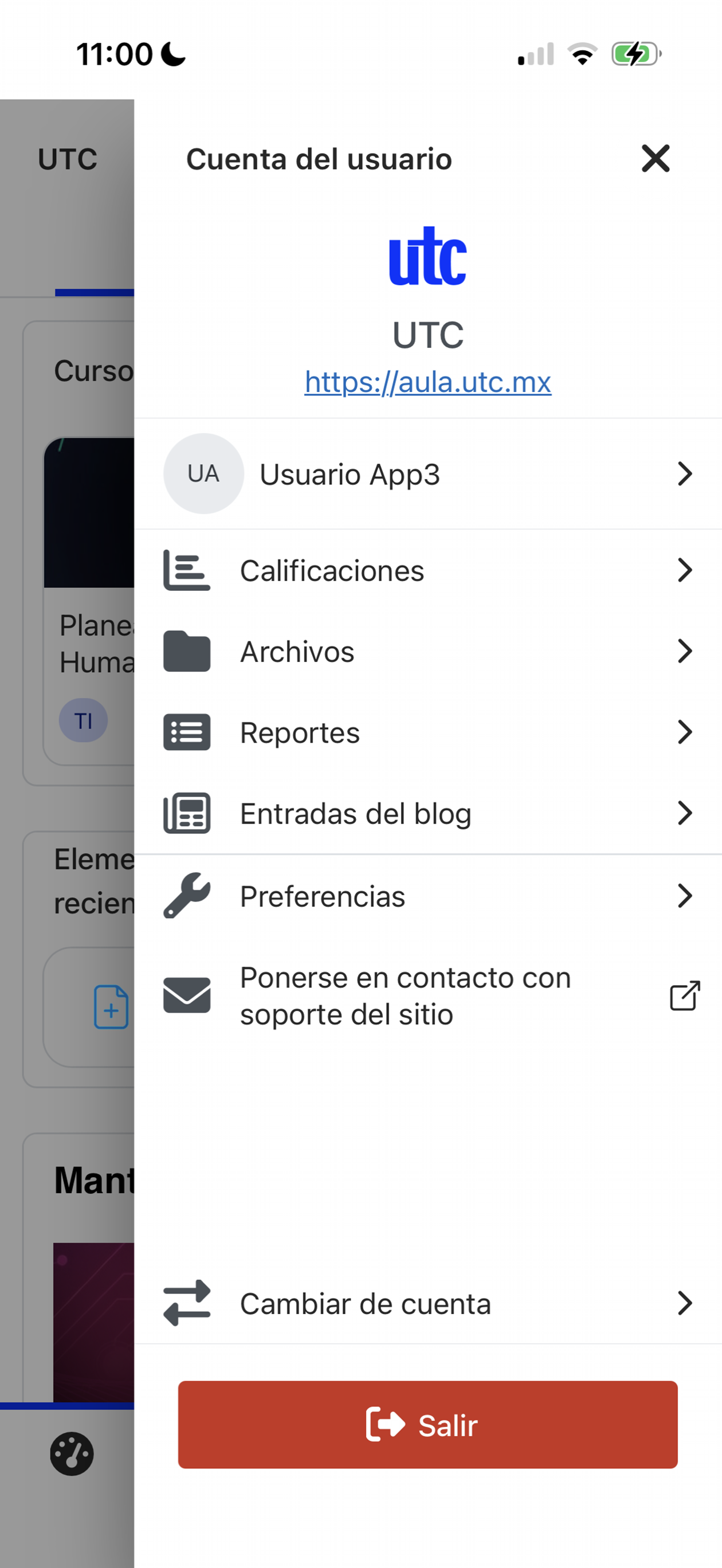 AULA UTC screenshot 5