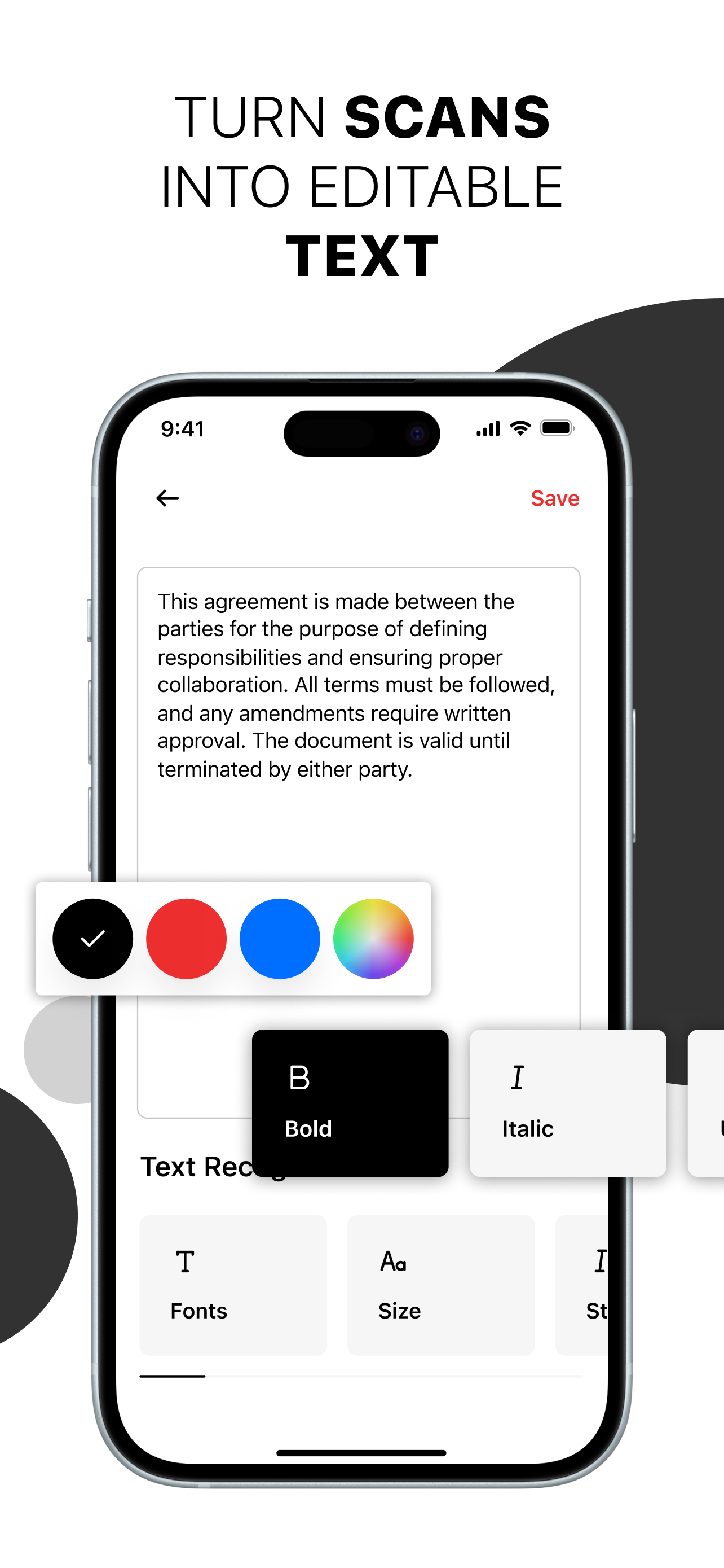 Scanner: Document & PDF Mobile screenshot 5
